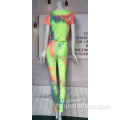 Costume Femme DTY Tie-die Fabric